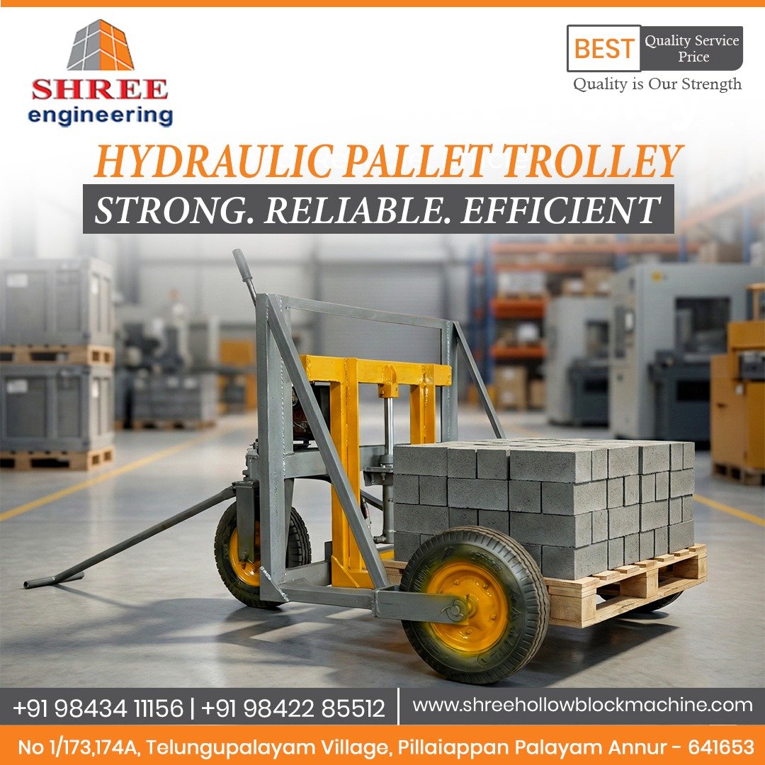 Hydraulic Pallet Trolley Manufacturers in Coimbatore